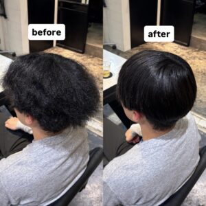 【メンズ美容師が教える！】自然な縮毛矯正について！